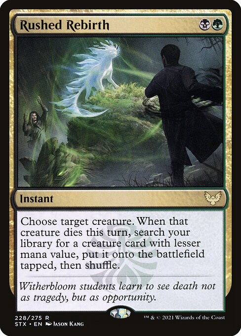 Rushed Rebirth 228