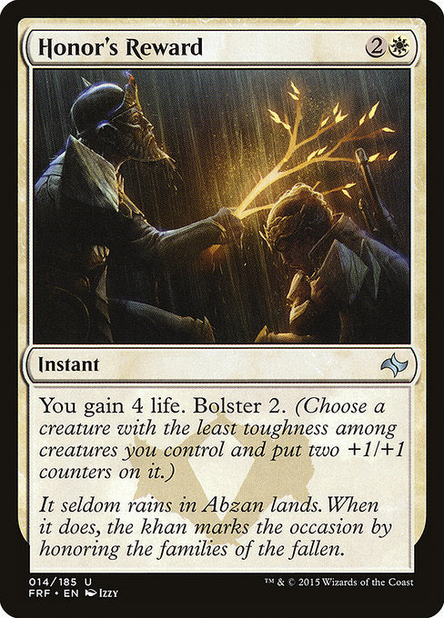 Honor's Reward 14