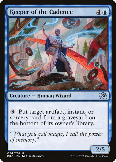 Keeper of the Cadence 54 Foil