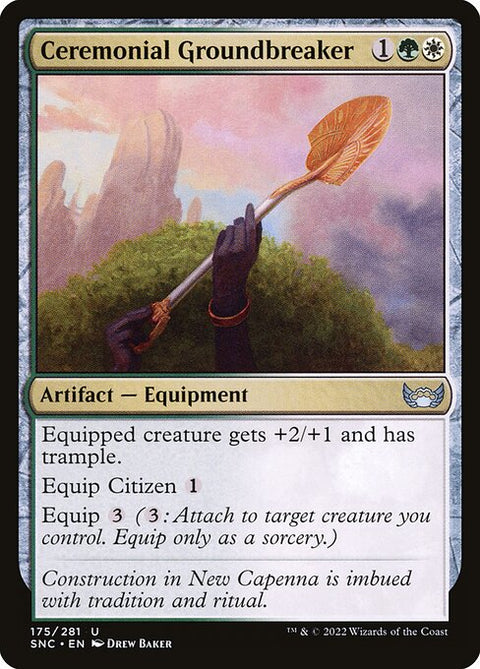 Ceremonial Groundbreaker 175