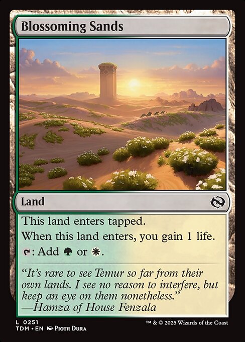 Blossoming Sands 251 Foil