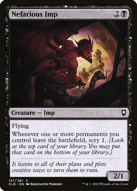 Nefarious Imp 137
