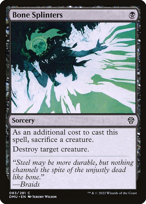 Bone Splinters 83 Foil