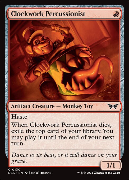 Clockwork Percussionist 130 Foil