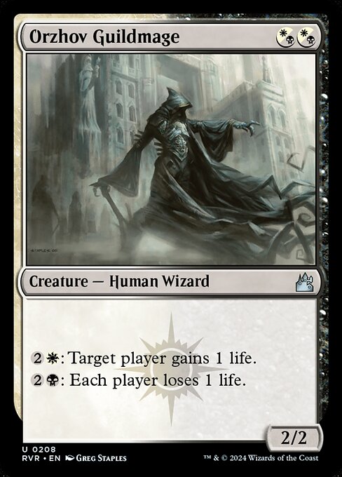 Orzhov Guildmage 208 Foil