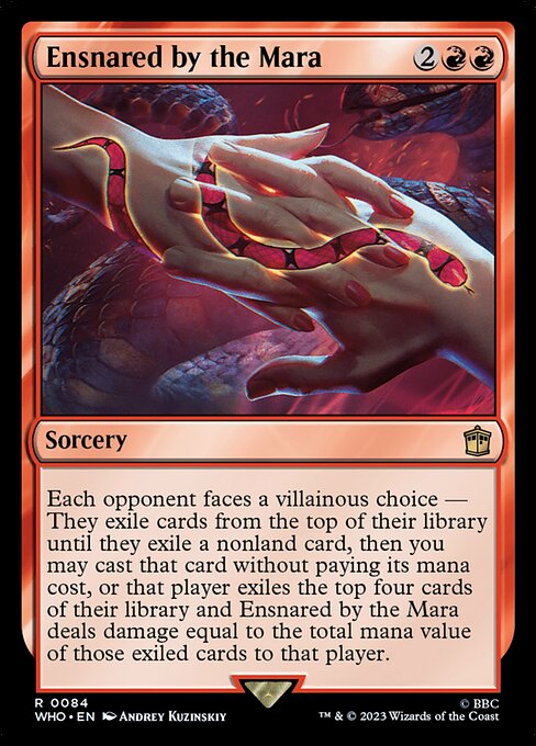 Ensnared by the Mara 84