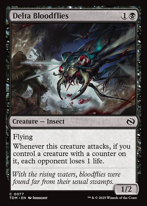 Delta Bloodflies 77 Foil