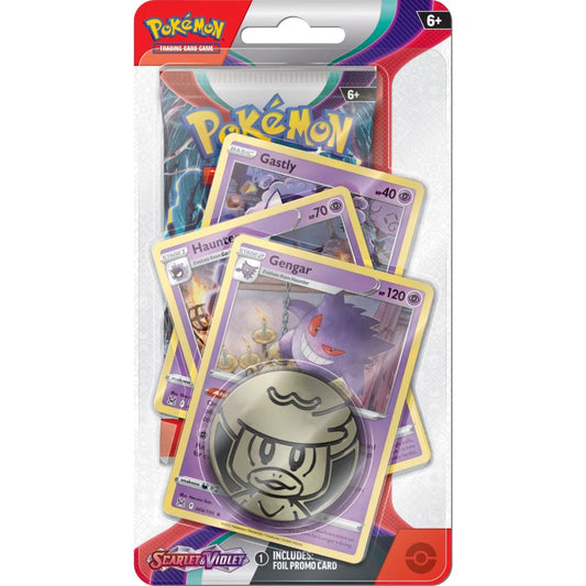 Pokemon - Scarlet & Violet - Premium Checklane Blister - Gengar