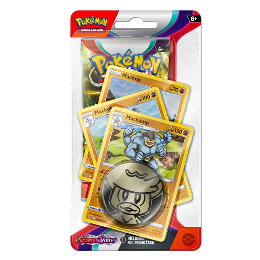 Pokemon - Scarlet & Violet - Premium Checklane Blister - Machamp