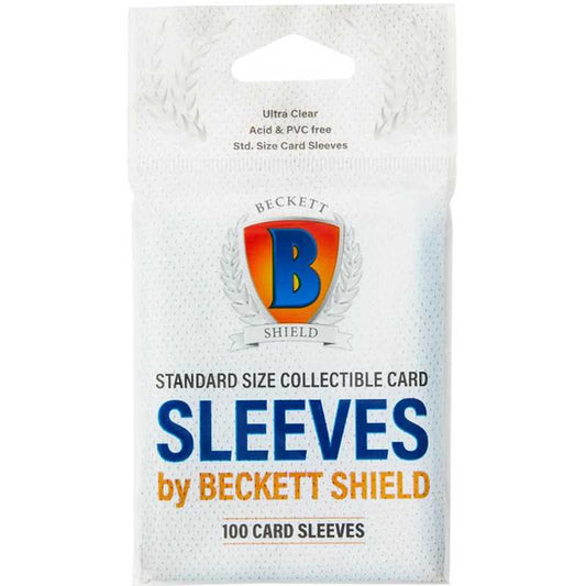 Beckett Shield Standard Card Sleeves (100 Sleeves)
