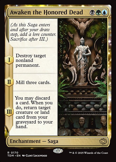 Awaken the Honored Dead 170 Foil