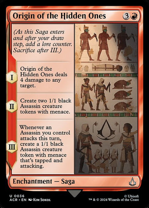 Origin of the Hidden Ones 36