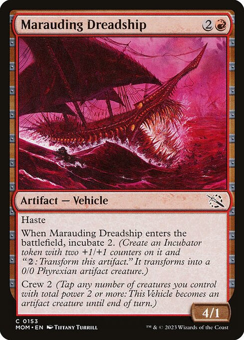 Marauding Dreadship 153 Foil
