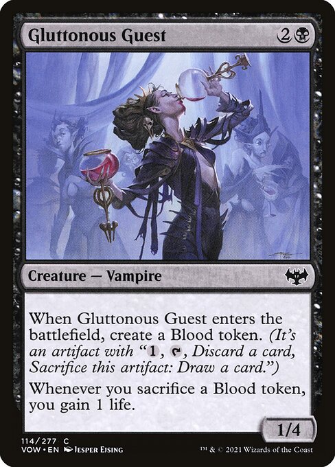 Gluttonous Guest 114 Foil