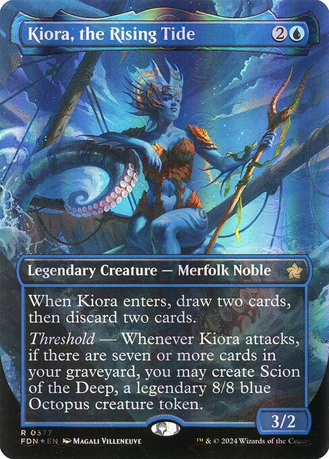 Kiora, the Rising Tide 377 Foil