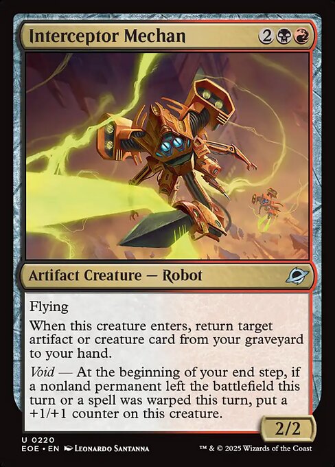 Interceptor Mechan 220 Foil