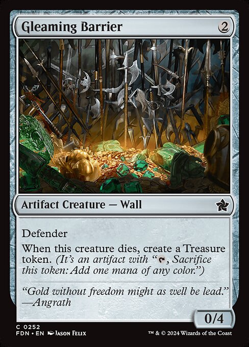 Gleaming Barrier 252 Foil