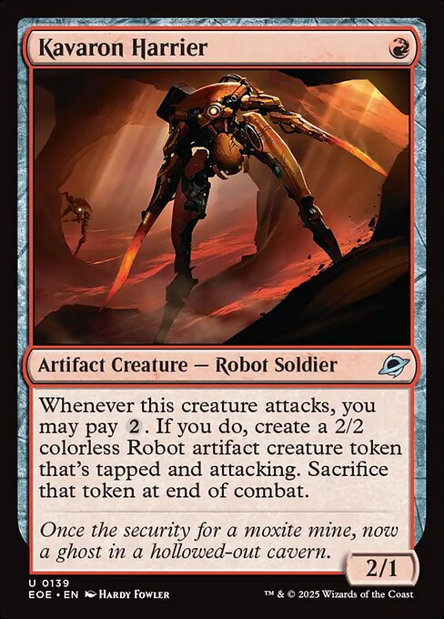 Kavaron Harrier 139 Foil