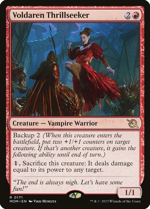 Voldaren Thrillseeker 171 Foil