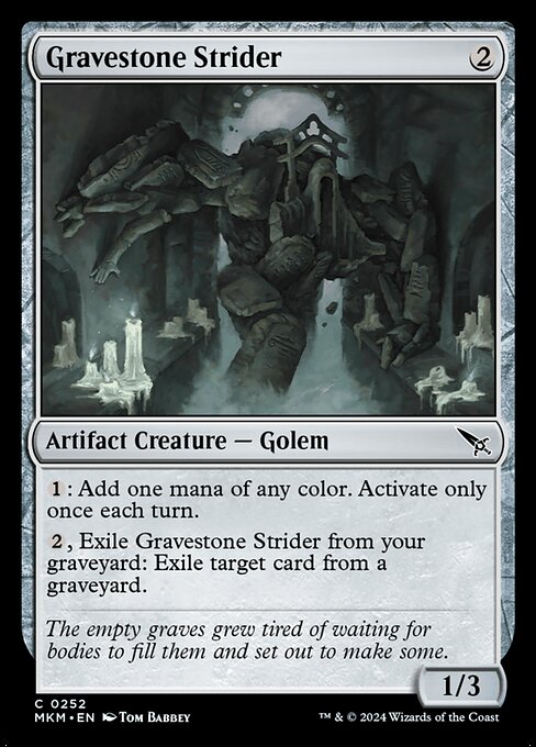 Gravestone Strider 252 Foil