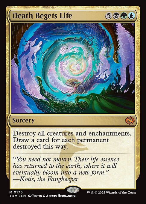 Death Begets Life 176 Foil