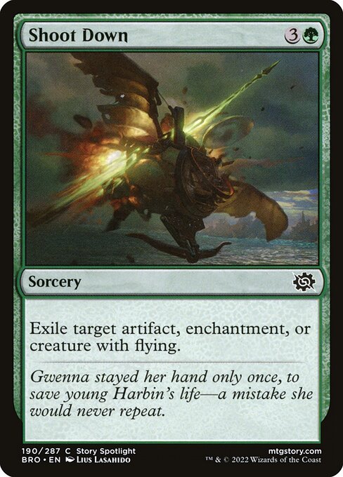 Shoot Down 190 Foil