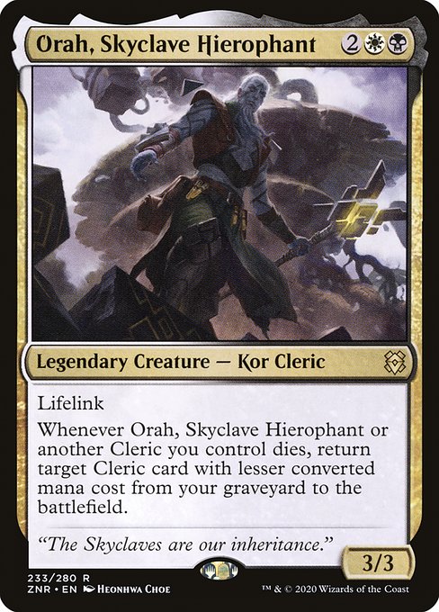 Orah, Skyclave Hierophant 233
