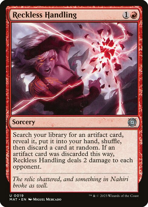 Reckless Handling 19 Foil