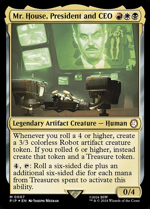 Mr. House, President and CEO 7 Foil
