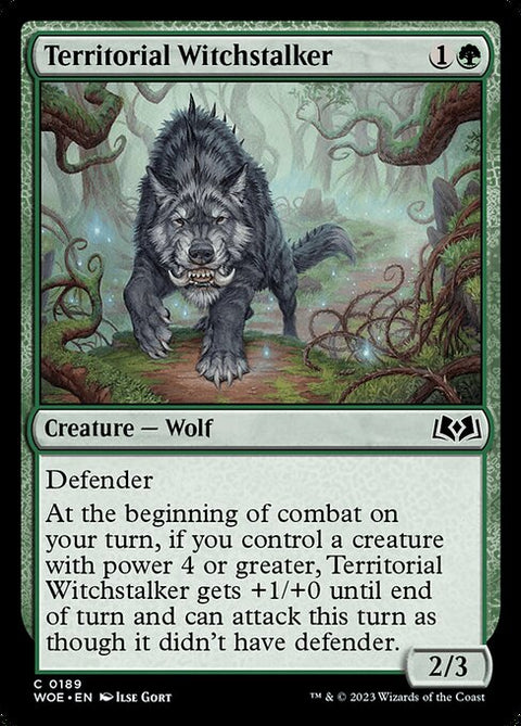 Territorial Witchstalker 189 Foil