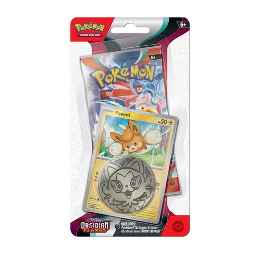 Pokemon - Scarlet & Violet Paldea Evolved- Premium Checklane Blister - Pawmot