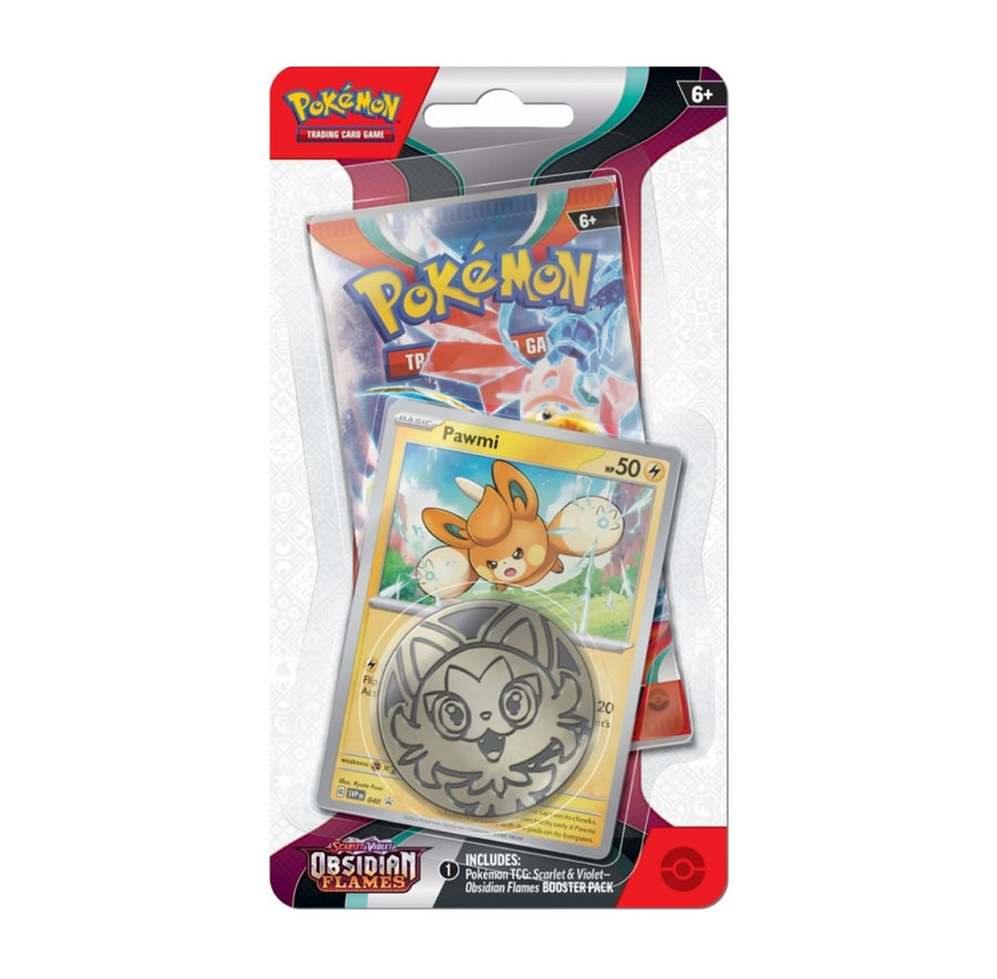 Pokemon - Scarlet & Violet Paldea Evolved- Premium Checklane Blister - Pawmot