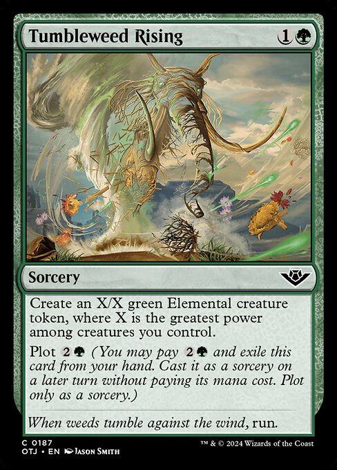Tumbleweed Rising 187 Foil