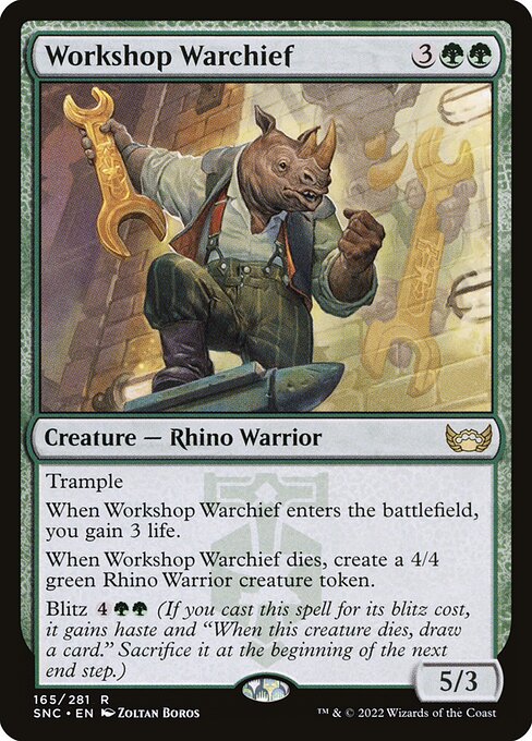Workshop Warchief 165