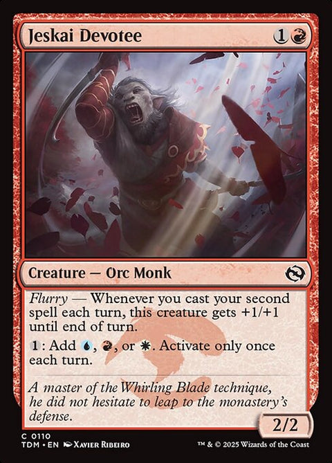 Jeskai Devotee 110