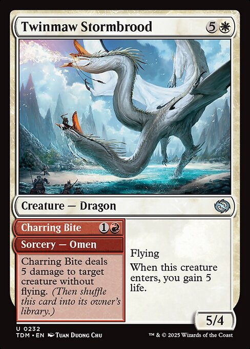 Twinmaw Stormbrood // Charring Bite 232 Foil