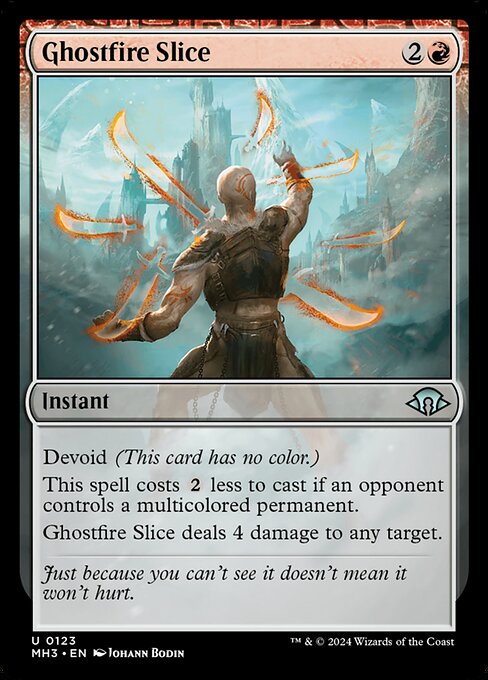 Ghostfire Slice 123 Foil