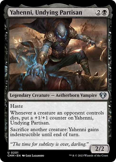 Yahenni, Undying Partisan 201
