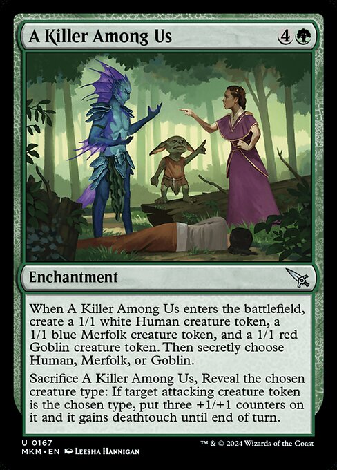 A Killer Among Us 167 Foil