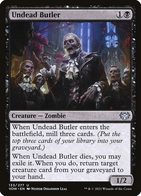 Undead Butler 133 Foil
