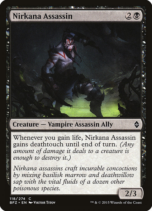 Nirkana Assassin 118