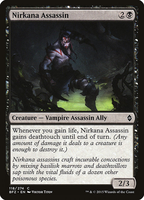 Nirkana Assassin 118