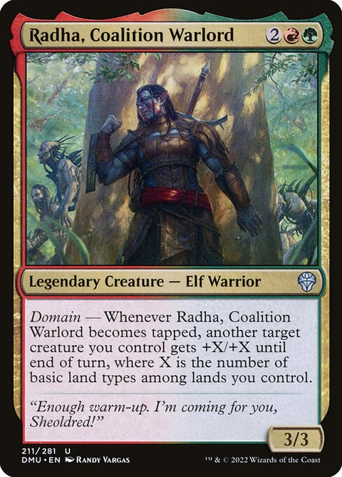 Radha, Coalition Warlord 211