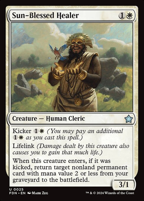 Sun-Blessed Healer 25 Foil