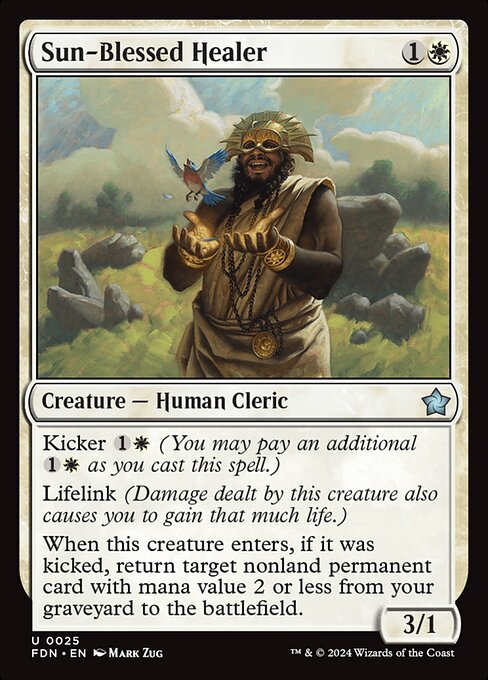 Sun-Blessed Healer 25 Foil