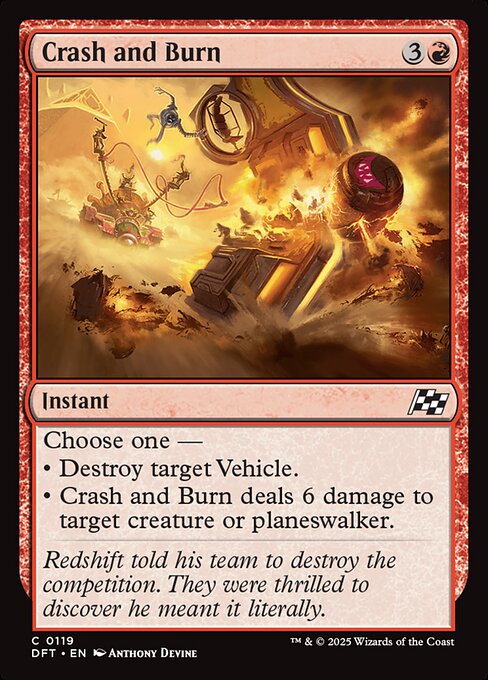 Crash and Burn 119