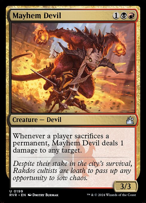 Mayhem Devil 199 Foil