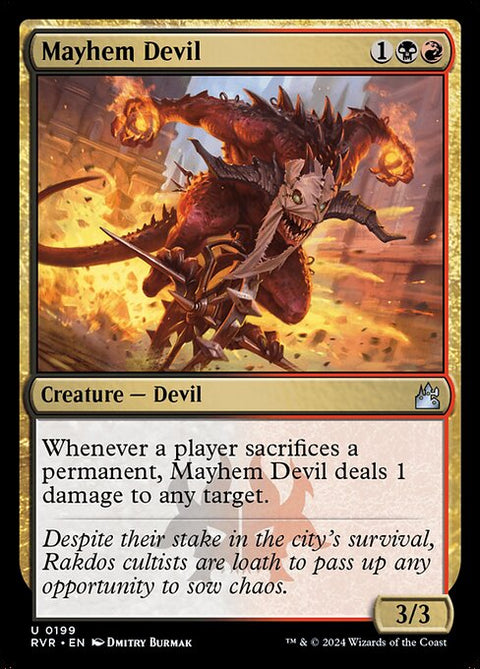 Mayhem Devil 199 Foil