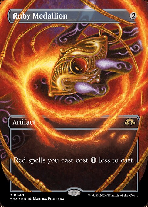 Ruby Medallion 348 Foil