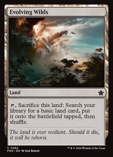 Evolving Wilds 262 Foil